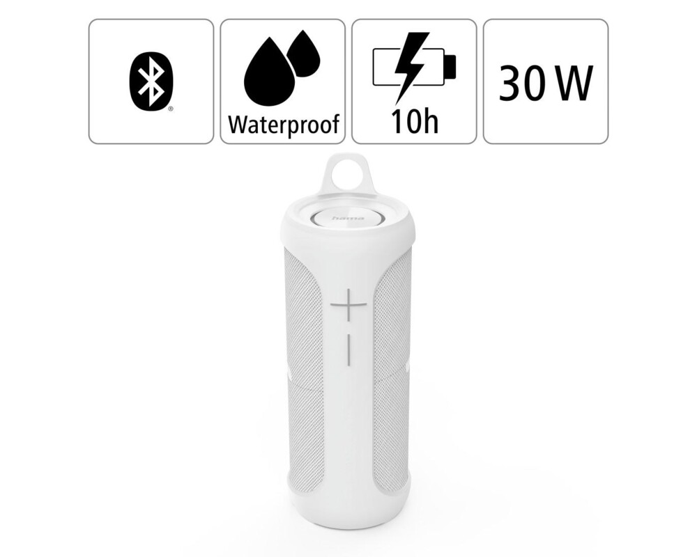 Тонколони HAMA Twin 3.0, 30 W, Бяла, 188223 11