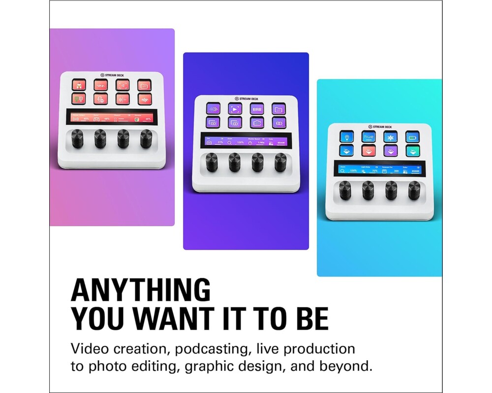 Геймърски аксесоари Elgato Stream Deck Plus White 6