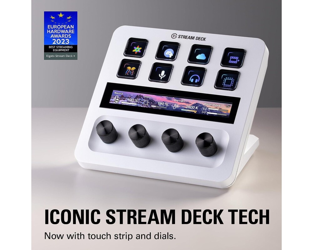 Геймърски аксесоари Elgato Stream Deck Plus White 2