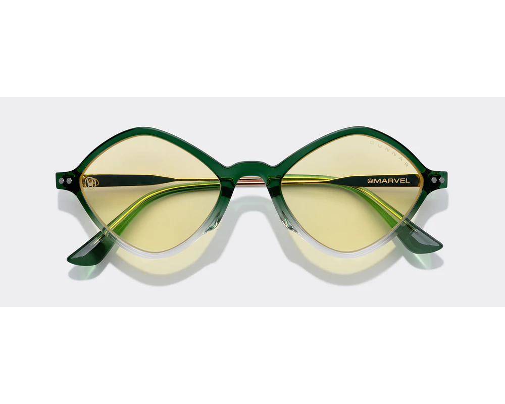 Очила за компютър Компютърни очила GUNNAR Loki Asgard Edition - Emerald Gold Amber 8