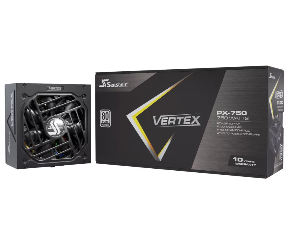 Захранване Seasonic VERTEX PX-750, 750W, 80+ Platinum 8