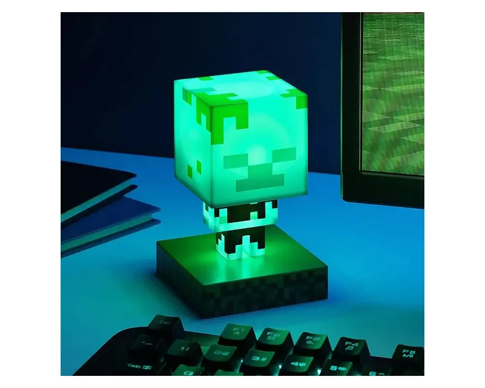 Фигурка Лампа Paladone Minecraft - Drowned Zombie Icon Light 2