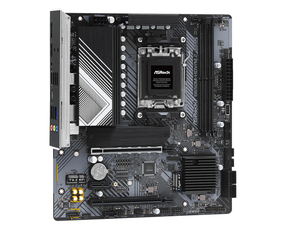 Дънна платка ASROCK B650M-HDV/M.2 /AM5 16