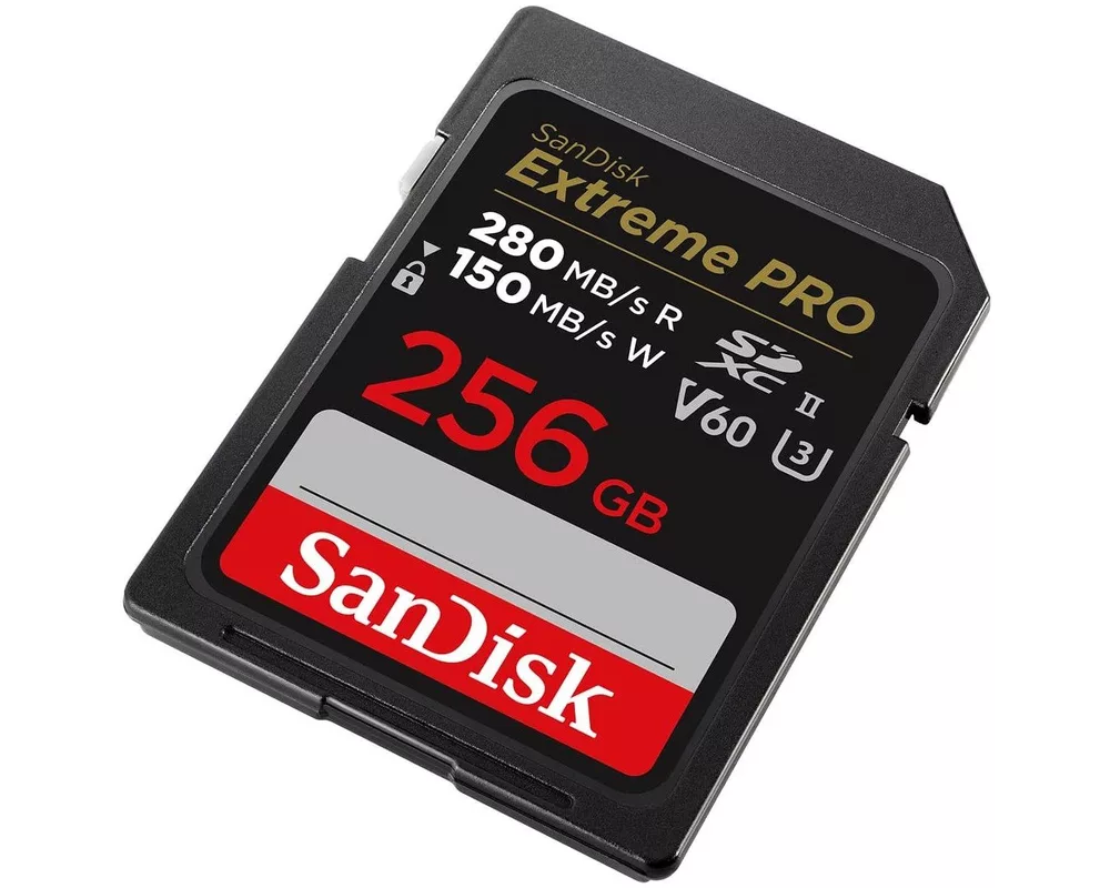 Флаш карта SanDisk Extreme PRO 256GB V60 UHS-II SD cards 3