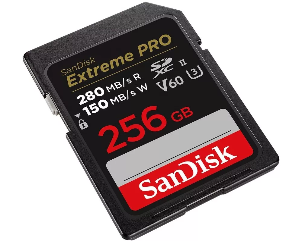 Флаш карта SanDisk Extreme PRO 256GB V60 UHS-II SD cards 2