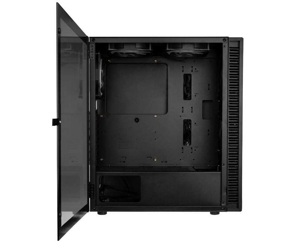 Кутия Kolink Observatory HF ARGB TG Mid-Tower, Черна 9