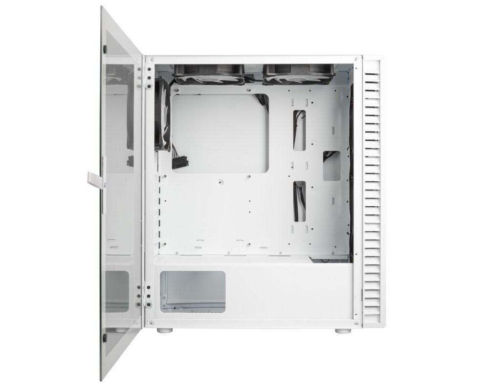 Кутия Kolink Observatory HF ARGB TG Mid-Tower, Бяла 5