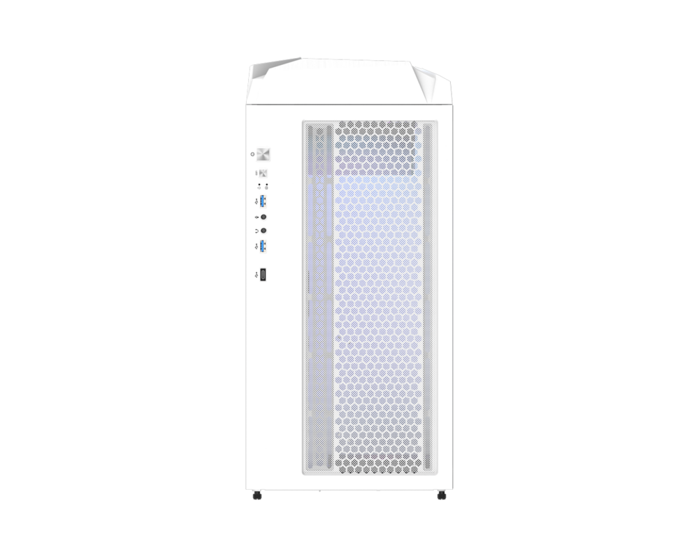 Кутия Gigabyte C301 WHITE V2, TG, Mid-Tower 6