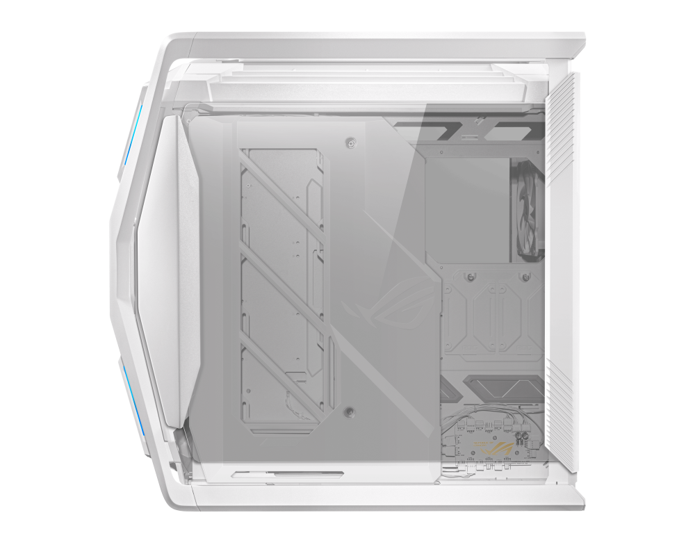Кутия ASUS ROG HYPERION WHITE, ATX/EATX, Full-Tower, Aura Sync ARGB 10