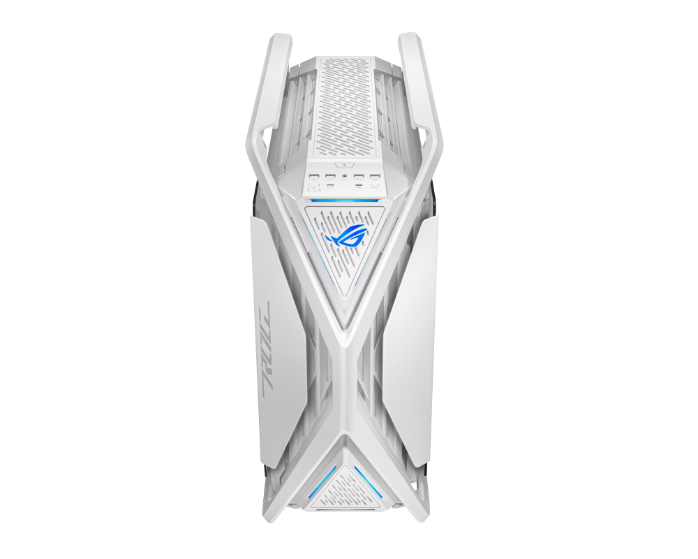 Кутия ASUS ROG HYPERION WHITE, ATX/EATX, Full-Tower, Aura Sync ARGB 3