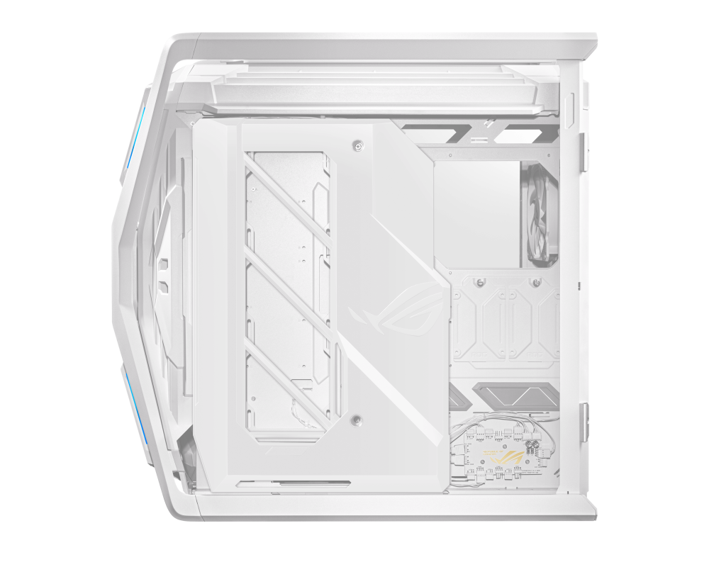 Кутия ASUS ROG HYPERION WHITE, ATX/EATX, Full-Tower, Aura Sync ARGB 11