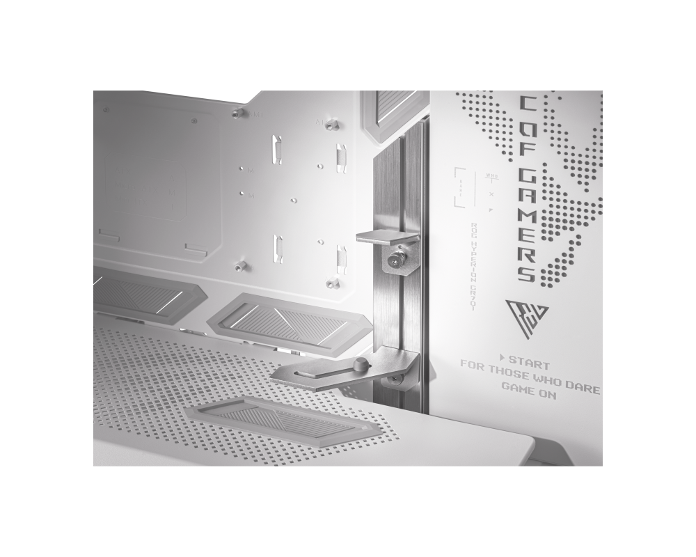 Кутия ASUS ROG HYPERION WHITE, ATX/EATX, Full-Tower, Aura Sync ARGB 14