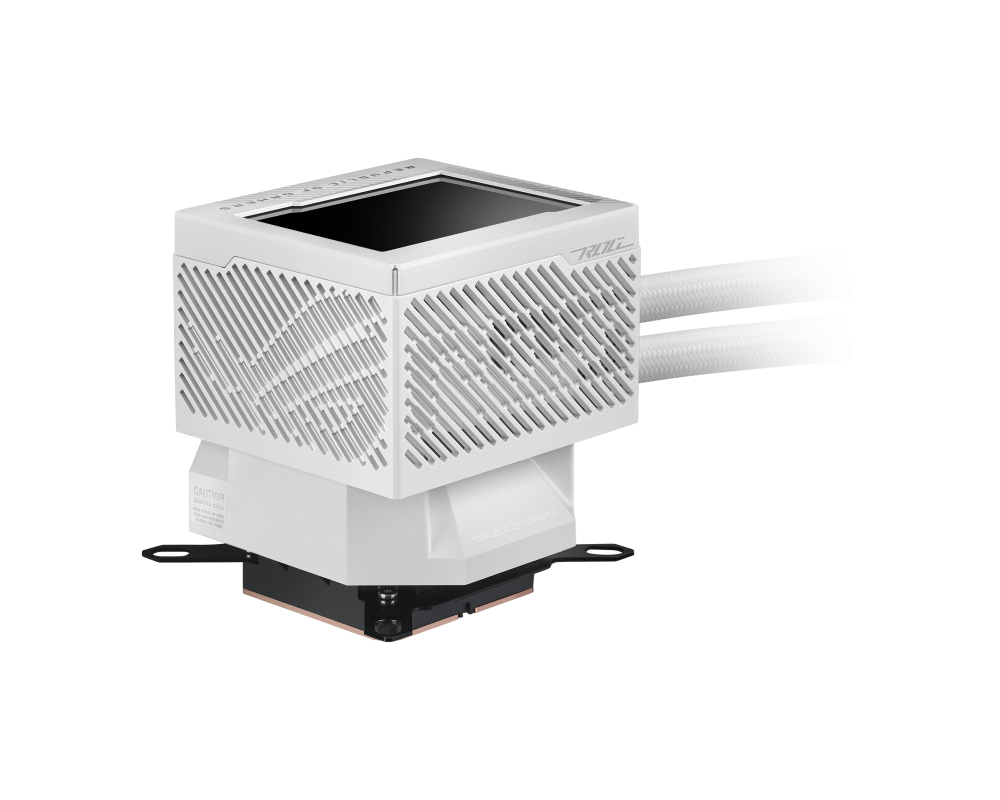 Охладител за процесор ASUS ROG RYUJIN III 360 ARGB WHITE, 3.5" Full Color LCD Display 3