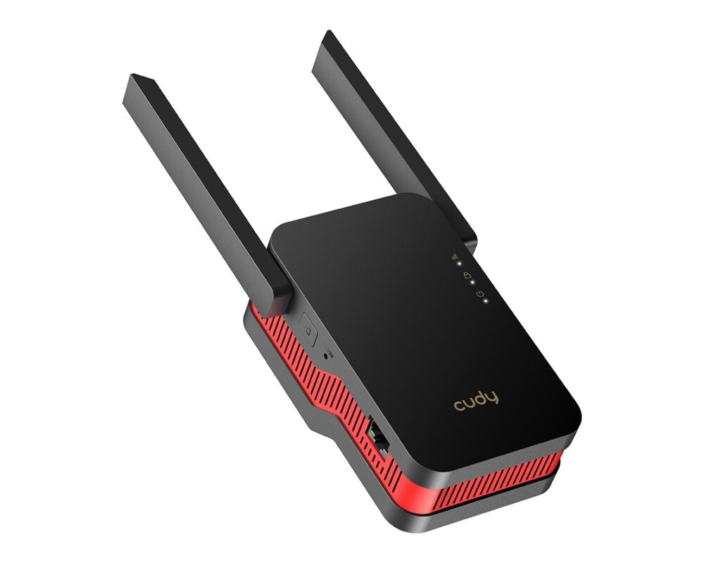 Безжичен усилвател Усилвател Cudy RE3000, AX3000 Dual Band, 2.4/5 GHz, 574 - 2402 Mbps, Gigabit 4