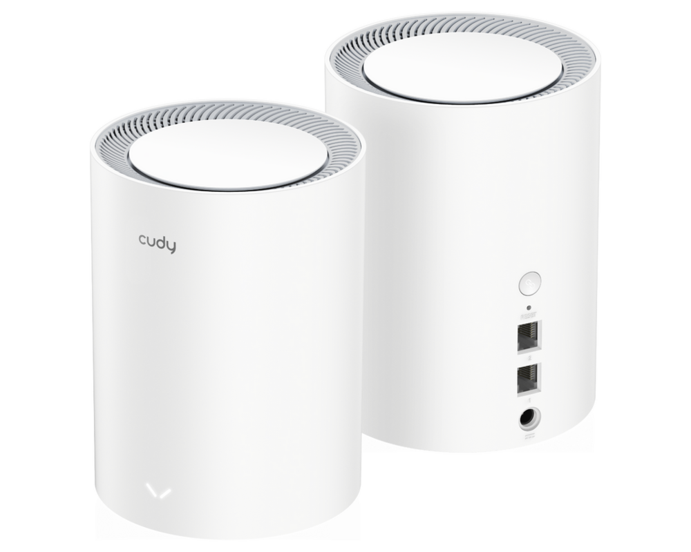 Рутер Безжична MESH система Cudy M3000, 2 броя, AX3000 Dual Band, 2.4/5 GHz, 574 - 2402 Mbps 5