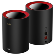  Безжична MESH система Cudy M3000, 2 броя, AX3000 Dual Band, 2.4/5 GHz, 574 - 2402 Mbps 691681 ROUT-M3000-2 на топ цена - PIC.bg