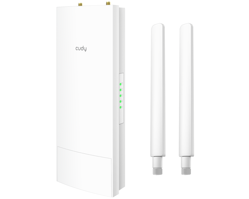 Access point (Точка за достъп) Cudy AP1300-Outdoor, AC1200, 2.4/5 GHz, 300 - 867 Mbps, 1×Gigabit WAN/LAN, PoE 3