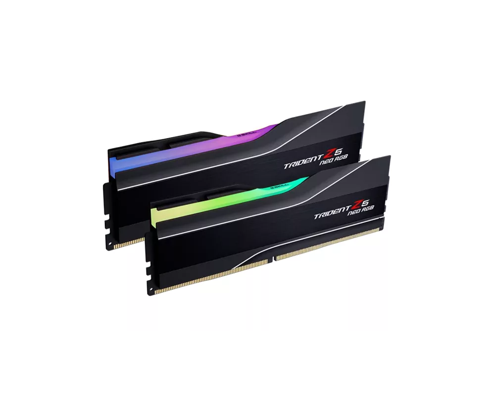 Памет G.SKILL Trident Z5 Neo RGB Black 32GB(2x16GB) DDR5 6000MHz CL30 AMD EXPO 3