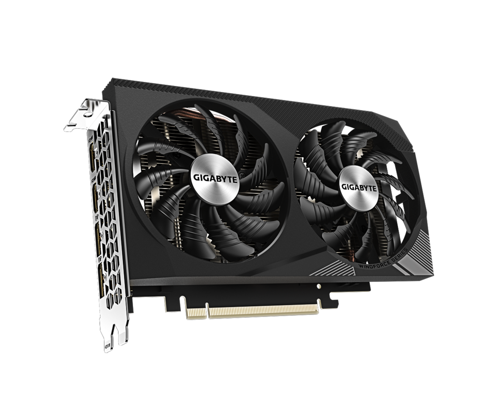 Видеокарта GIGABYTE GeForce RTX 3050 WINDFORCE V2 OC 8GB GDDR6 2