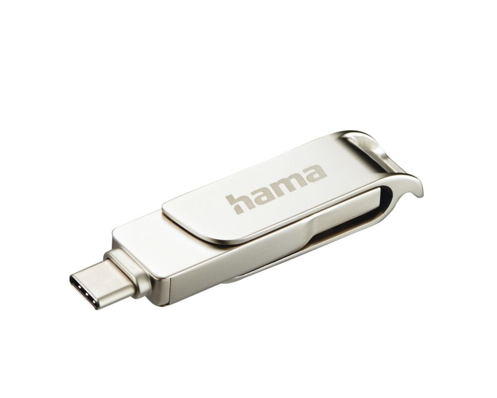 Флаш памет Флаш памет HAMA "C-Rotate Pro", USB-C 3.1/3.0, 64GB, 70MB/s, 182490 2