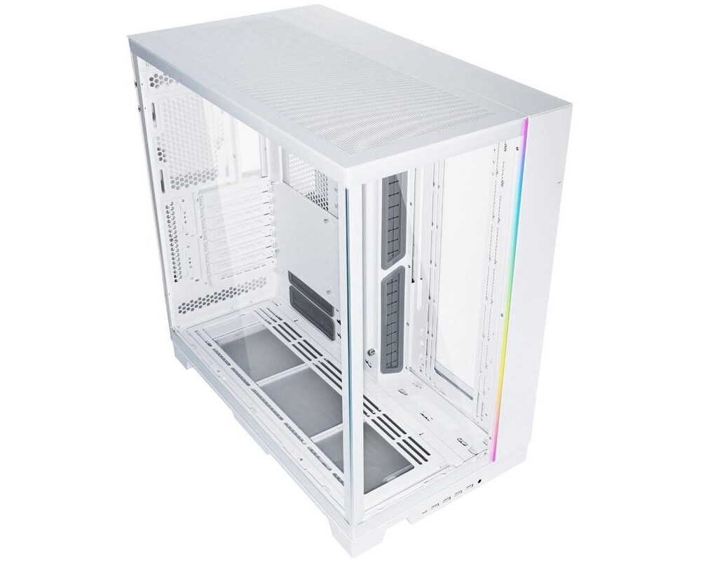 Кутия Lian Li PC-O11 Dynamic EVO XL Full-Tower, Tempered Glass, Бяла 2
