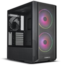  Lian-Li LANCOOL 216, ARGB, Mid-Tower, Tempered Glass, Черна 692465 G99.LAN216RX.00 на топ цена - PIC.bg