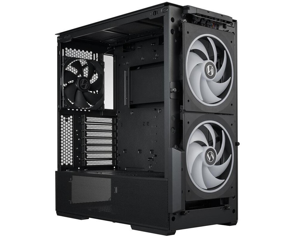 Кутия Lian-Li LANCOOL 216, ARGB, Mid-Tower, Tempered Glass, Черна 4