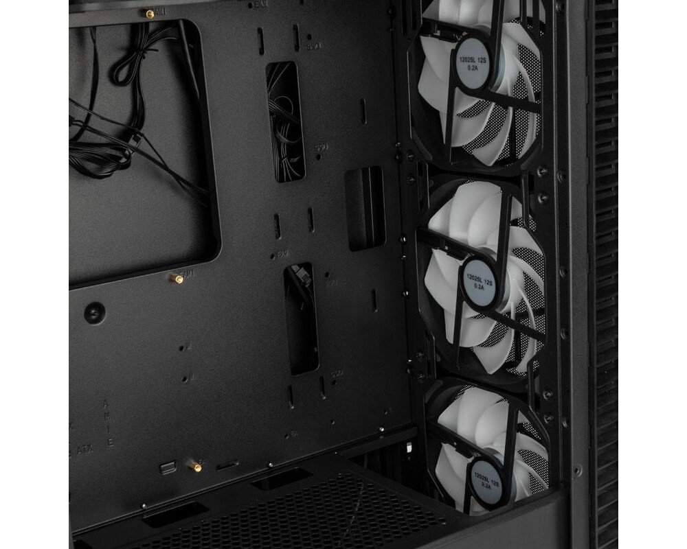 Кутия Kolink Observatory HF Mesh ARGB TG Mid-Tower, Черна 8