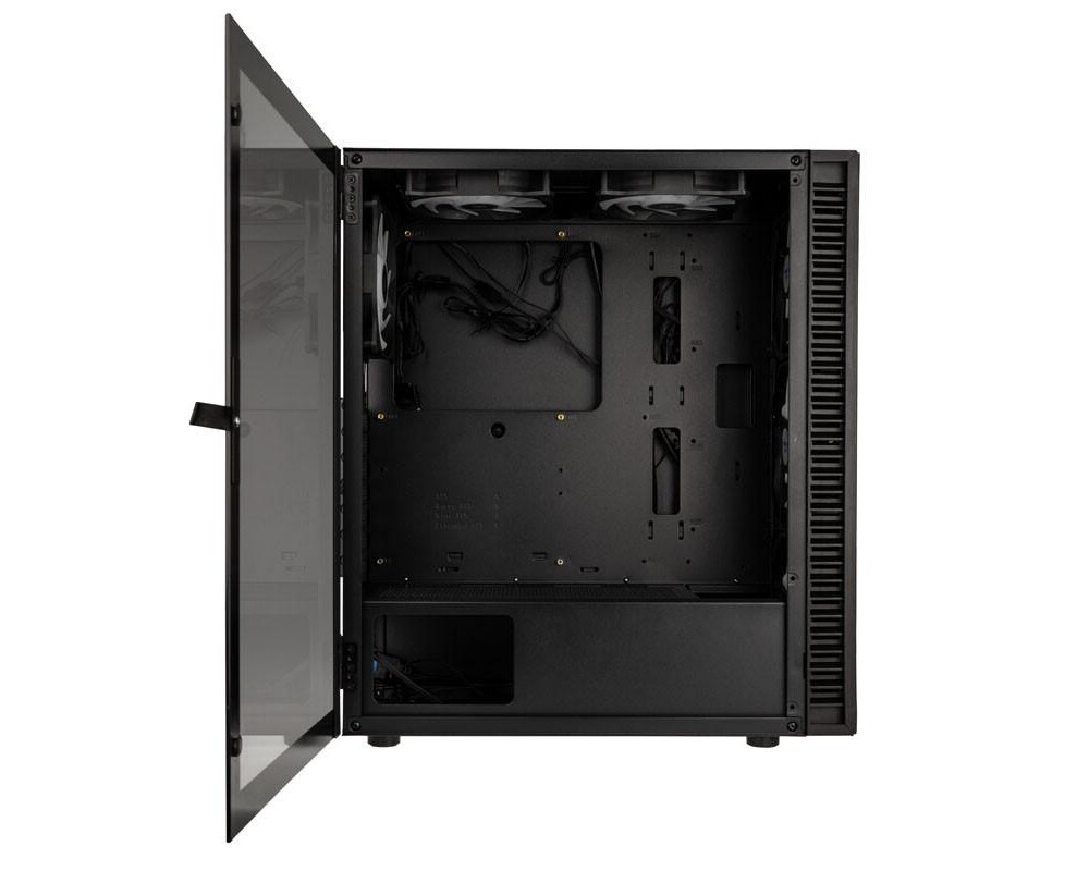 Кутия Kolink Observatory HF Mesh ARGB TG Mid-Tower, Черна 6