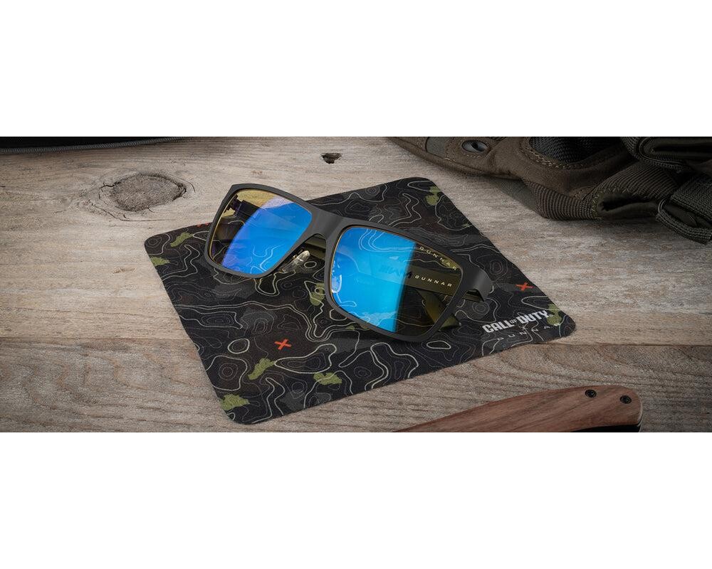 Очила за компютър Комплект GUNNAR x Call of Duty UAV Edition - Onyx/Topo - Amber - Очила + калъф 7