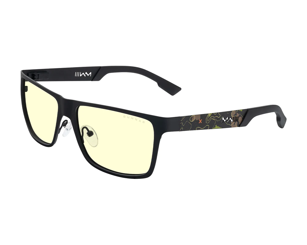 Очила за компютър Комплект GUNNAR x Call of Duty UAV Edition - Onyx/Topo - Amber - Очила + калъф 3