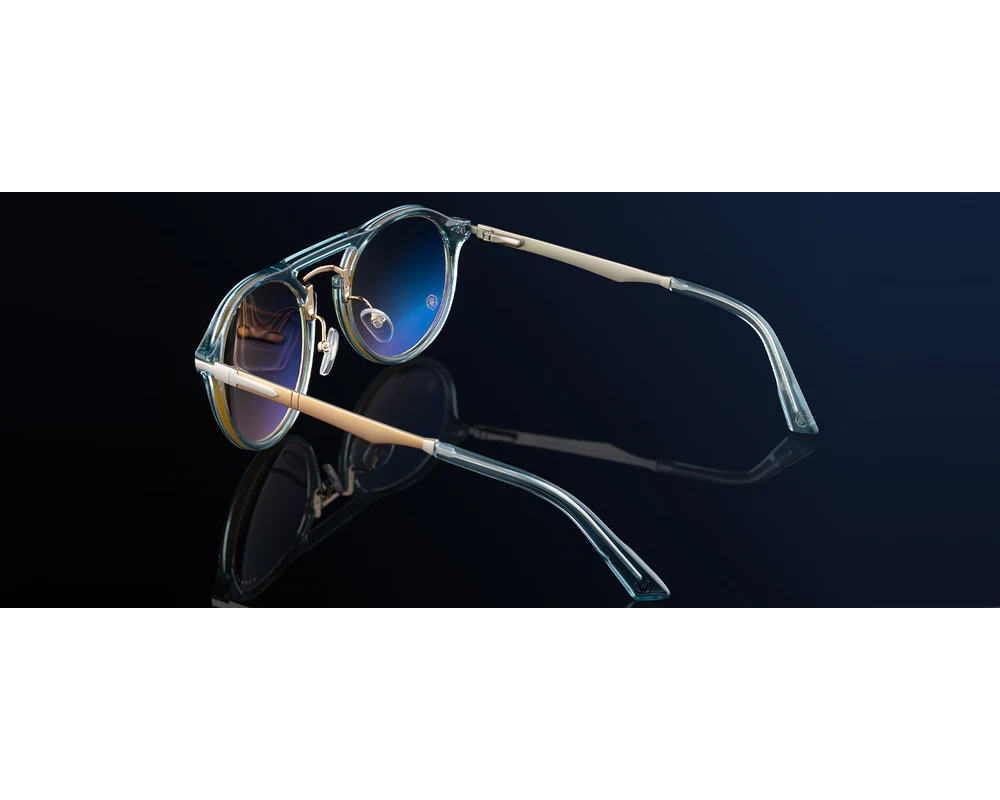 Очила за компютър Комплект GUNNAR x World of Warcraft Alliance Edition Blue Crystal - Amber - Очила + калъф 7