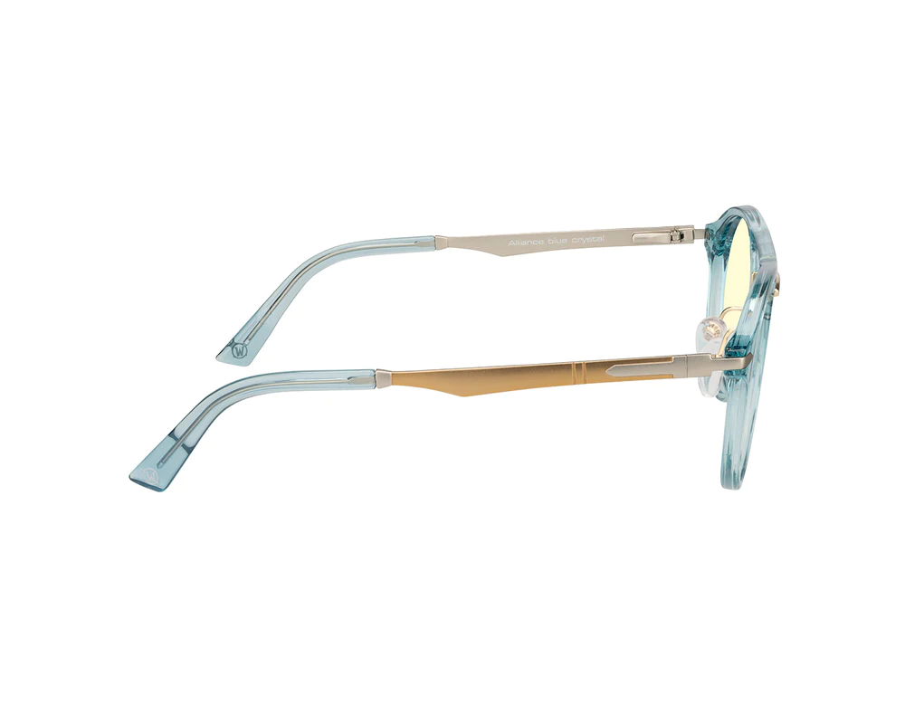 Очила за компютър Комплект GUNNAR x World of Warcraft Alliance Edition Blue Crystal - Amber - Очила + калъф 3