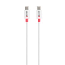  Skross, USB-C - USB-C 2.0 мъжко, 0.15 м, Бял 693182 SKCA0007C-C15CN на топ цена - PIC.bg