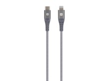 Skross, USB-C - Lightning, Метална оплетка, 2.0 м, Сив 693191 SKCA0016C-MFI200CN на топ цена - PIC.bg
