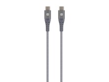  Skross, USB-C - USB-C, Метална оплетка, 2.0 м, Сив 693193 SKCA0018C-C200CN на топ цена - PIC.bg