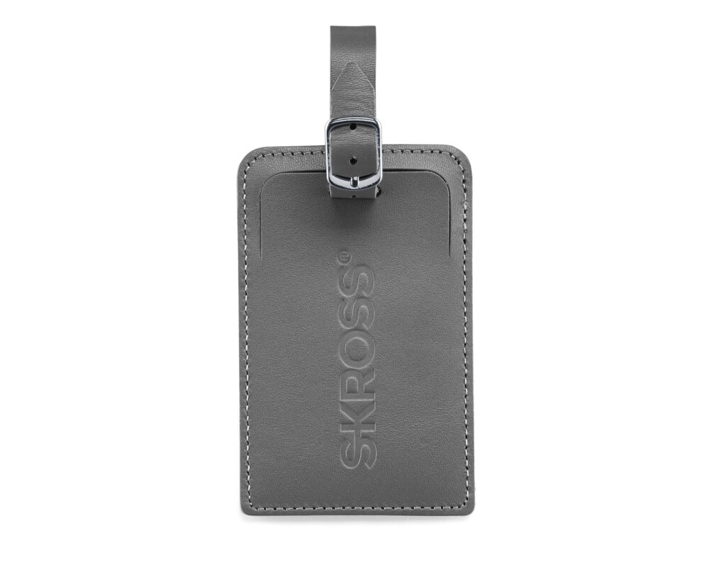 Аксесоар Етикетник за багаж Skross Luggage Tags, Карта за контакт, Сив 2