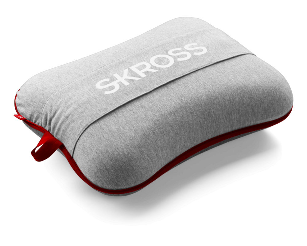 Аксесоар Възглавница за пътуване Skross Travel Pillow, Тъмно сива 2