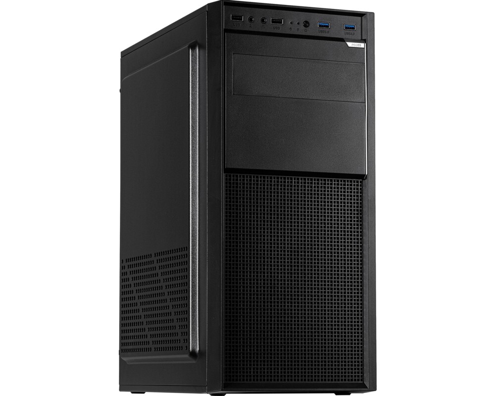 Кутия за компютър Inter Tech A-301 Quad, Mid-Tower, ATX