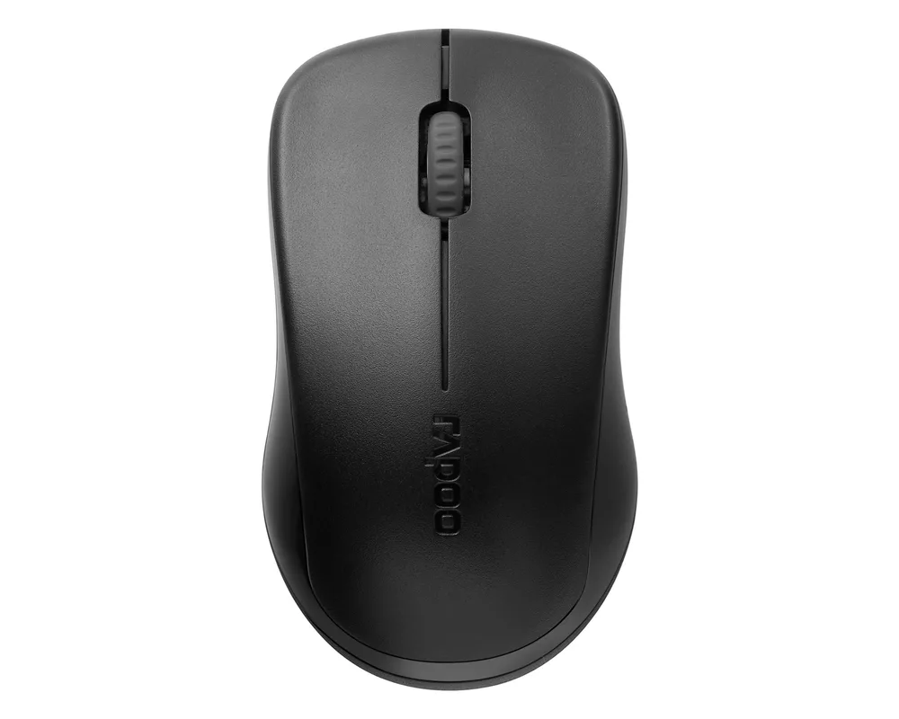 Мишка Безжична оптична мишка RAPOO 1680, Тиха, 2.4Ghz, Черна 4
