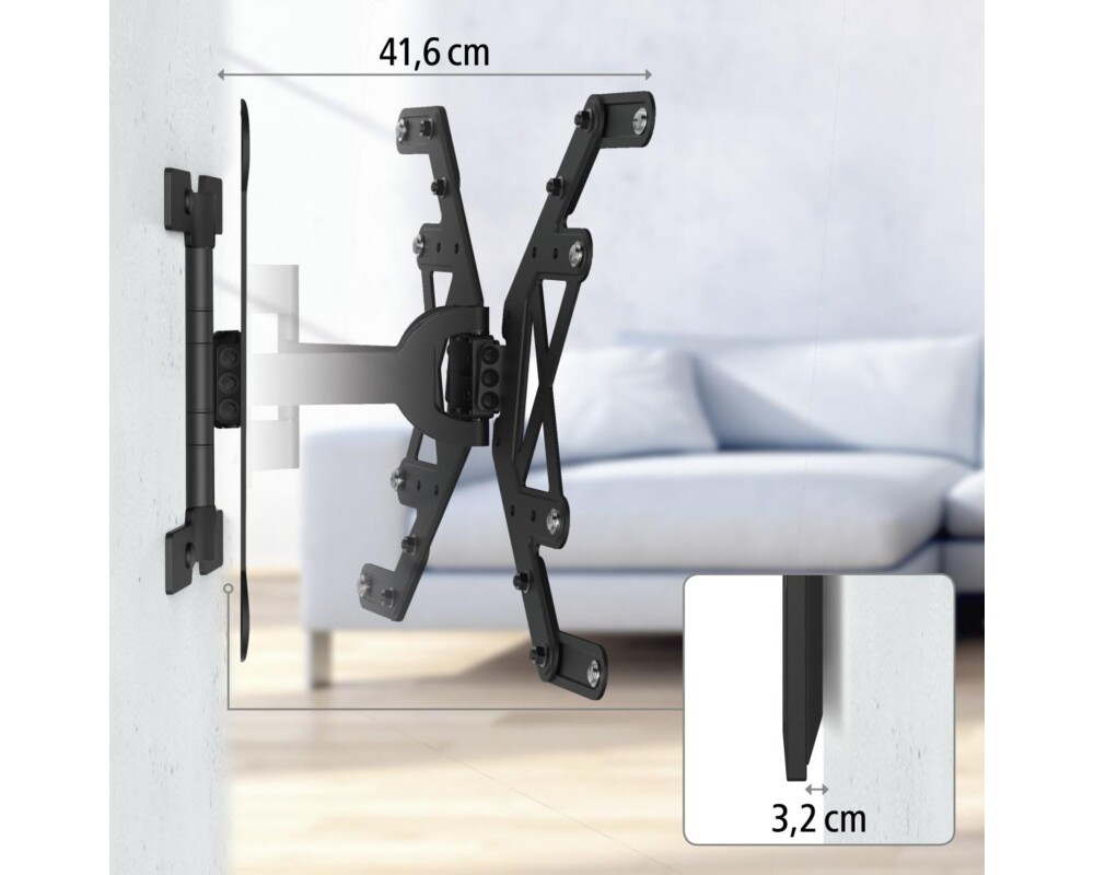 Стойка за OLED TV, 229 см (90") до 40 кг, 220850 11