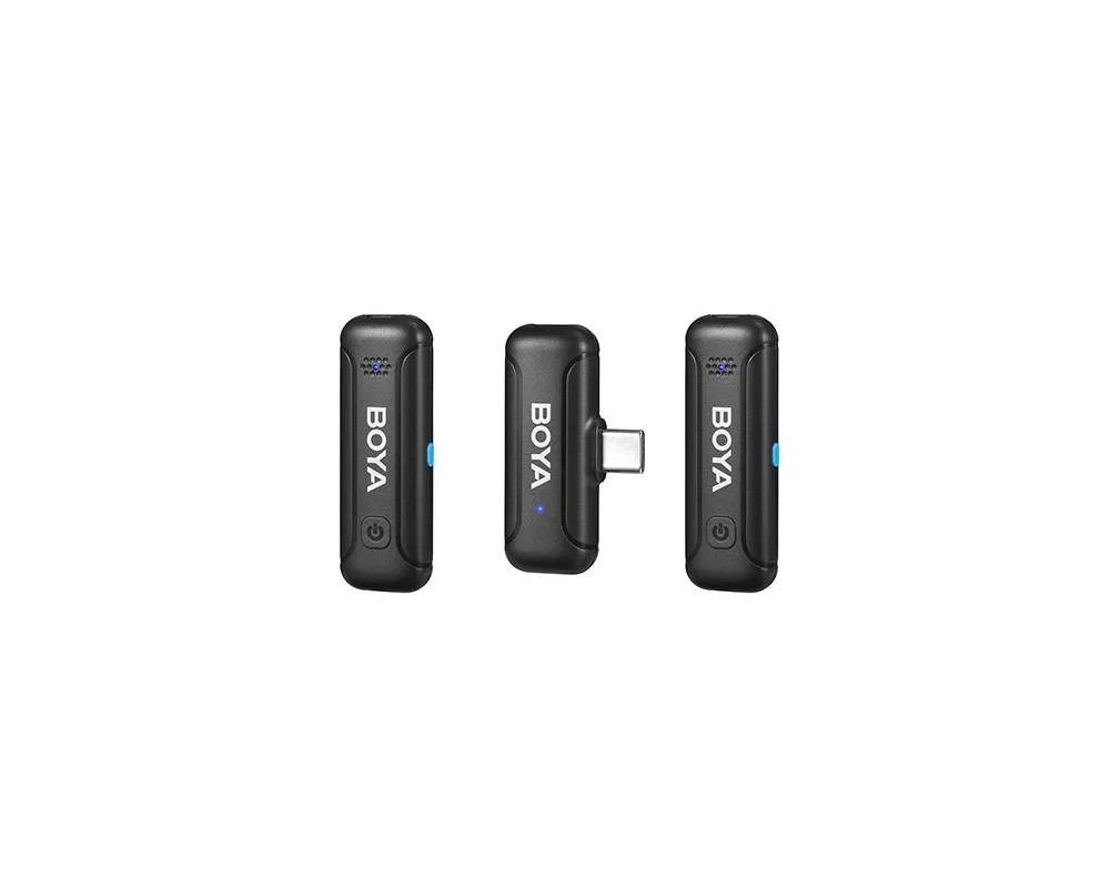 Микрофон Безжична система микрофони BOYA Mini 2.4GHz, USB-C 2