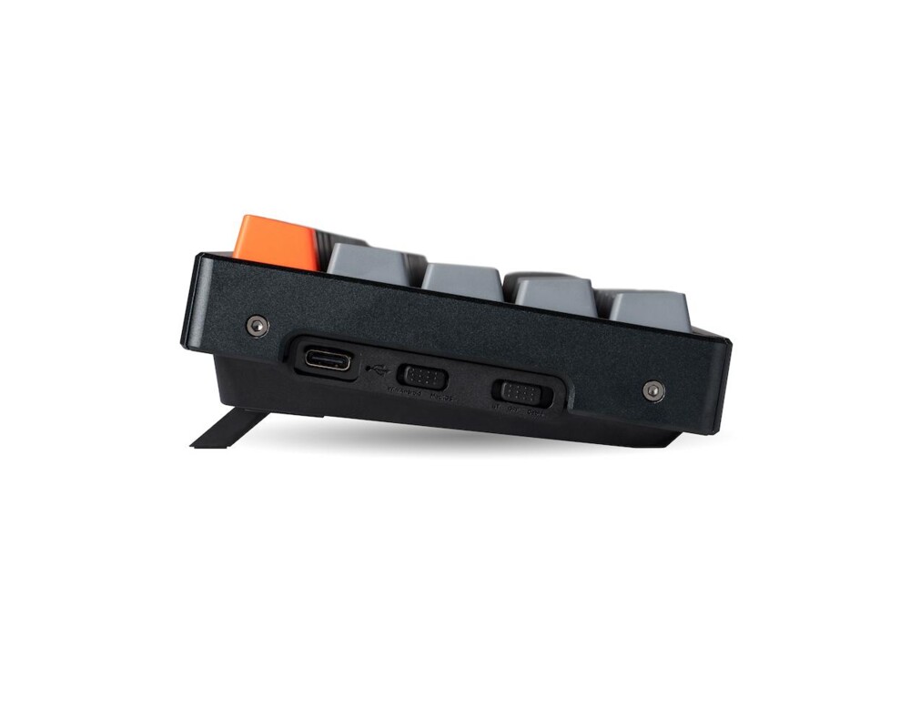 Клавиатура Геймърска Механична клавиатура Keychron K12 Hot-Swappable 60% Gateron Blue Switch RGB LED ABS 6