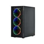 Кутия Spire SPM7022GU3-3RGB, Без захранване, 3 x RGB вентилатора, ATX, mATX 3