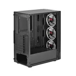 Кутия Spire SPM7022GU3-3RGB, Без захранване, 3 x RGB вентилатора, ATX, mATX 4