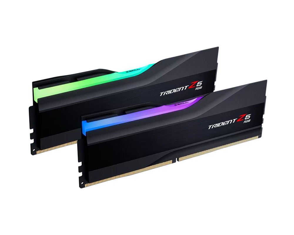 Памет G.SKILL Trident Z5 Black RGB 32GB (2x16GB) DDR5 7600MHz CL36 3