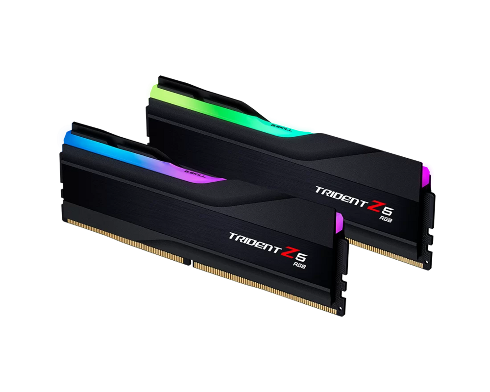 Памет G.SKILL Trident Z5 Black RGB 32GB (2x16GB) DDR5 6800MHz CL34 3