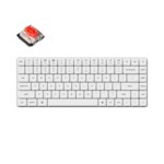 <span>Клавиатура</span> Геймърска механична клавиатура Keychron K3 Pro White QMK/VIA - HS, Red Switch <span class='catalog-num-in-name'>K3P-Q1</span> - 