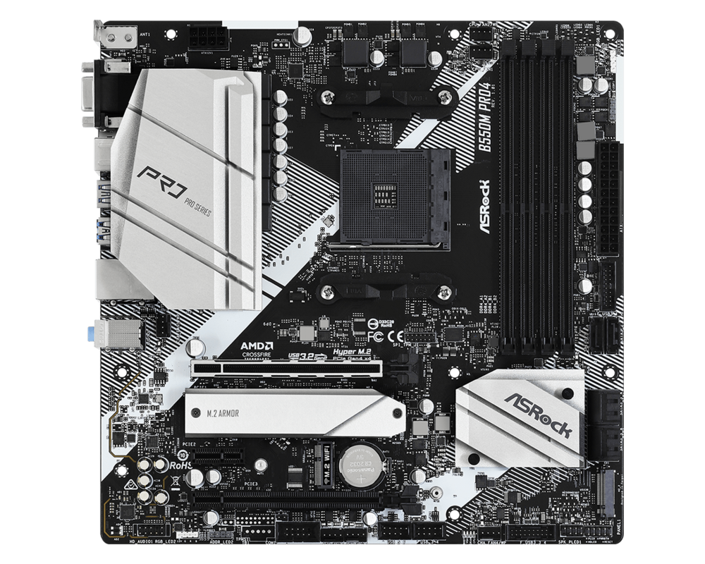 Дънна платка ASRock B550M PRO4 8