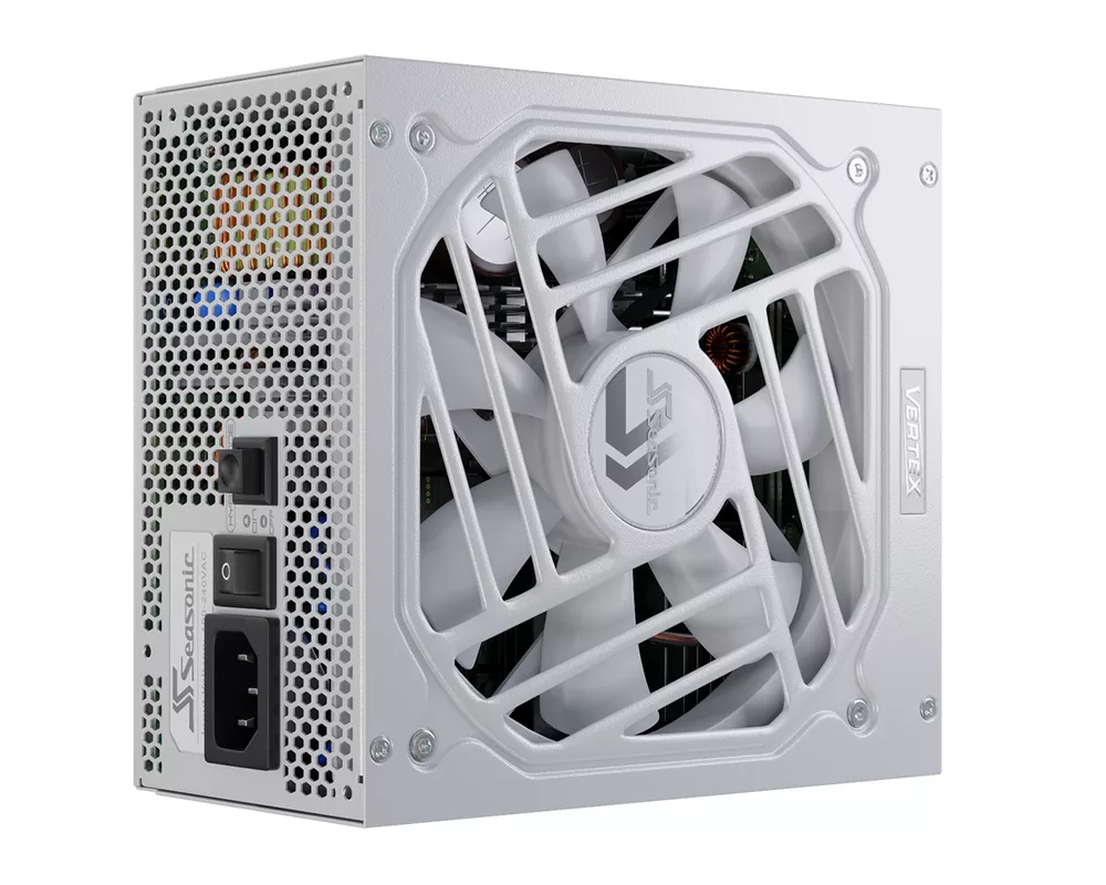 Захранване SEASONIC VERTEX GX-1000 1000W White, 80+ Gold PCIe 5.0, Fully Modular 2